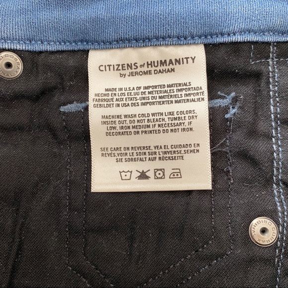CITIZENS OF HUMANITY blue skinny jeans size 26 - Picture 5 of 5